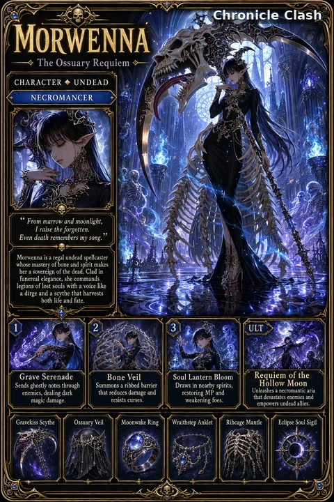Chronicle Clash card art: Morwenna (Card)