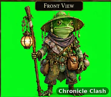Chronicle Clash artwork: Character Crownfen Marsh Marsh Traveler Front