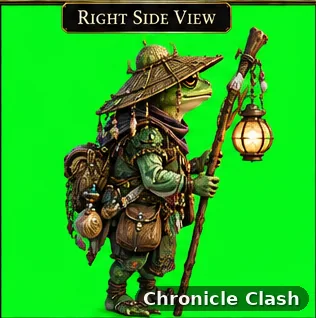 Chronicle Clash artwork: Character Crownfen Marsh Marsh Traveler Right Side